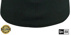 New Era TONAL 39THIRTY-BLANK Black Flex Fitted Hat - 3rd View