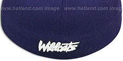 Northwestern DH Purple Fitted Hat by Zephyr - 3rd View