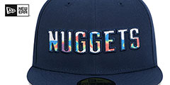 Nuggets 24-25 ALTERNATE CITY-EDITION Fitted Hat by New Era - 3rd View