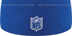 NY Giants 2014 NFL DRAFT Royal Fitted Hat by New Era - 3rd View