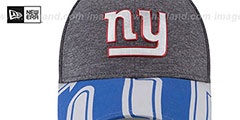 NY Giants 2017 NFL ONSTAGE FLEX Charcoal Hat by New Era - 3rd View