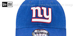 NY Giants CORE-CLASSIC STRAPBACK Royal Hat by New Era - 3rd View