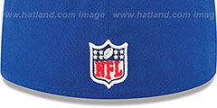 NY Giants NFL BCA Royal Fitted Hat by New Era - 3rd View