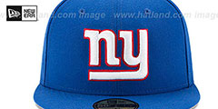 NY Giants NFL TEAM-BASIC Royal Fitted Hat by New Era - 3rd View