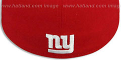 NY Giants PROFILIN Red-Royal Fitted Hat by New Era - 3rd View