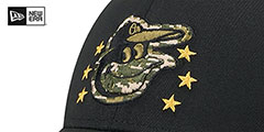 Orioles 2024 ARMED FORCES STARS N STRIPES FLEX Hat by New Era - 3rd View