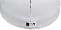 Orioles 2T-FASHION White-Green Fitted Hat by New Era - 3rd View