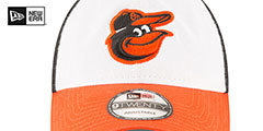 Orioles CORE-CLASSIC HOME STRAPBACK White-Black-Orange Hat by New Era - 3rd View