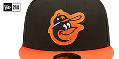 Orioles LETTERMAN SIDE-PATCH Fitted Hat by New Era - 3rd View