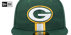 Packers 2024 NFL SIDELINE Green Fitted Hat by New Era - 3rd View