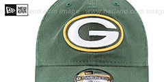 Packers CORE-CLASSIC STRAPBACK Green Hat by New Era - 3rd View