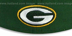 Packers NFL FELTN Green Fitted Hat by New Era - 3rd View