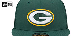 Packers TEAM-BASIC TRUCKER SNAPBACK Green Hat by New Era - 3rd View