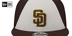 Padres 2024 BATTING PRACTICE 950 SNAPBACK Hat by New Era - 3rd View