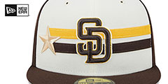 Padres 2024 MLB ALL-STAR WORKOUT Fitted Hat by New Era - 3rd View