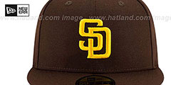 Padres AC-ONFIELD GAME Hat by New Era - 3rd View