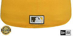 Padres COOPERPACK Gold-Brown Fitted Hat by New Era - 3rd View