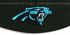 Panthers NFL FELTN Black Fitted Hat by New Era - 3rd View