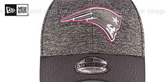 Patriots 2016 BCA FLEX Grey-Grey Hat by New Era - 3rd View