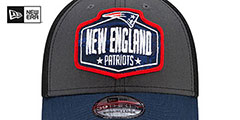 Patriots 2021 NFL TRUCKER DRAFT FLEX  Hat by New Era - 3rd View