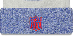 Patriots 2022 NFL THROWBACK SIDELINE Knit Beanie Hat by New Era - 3rd View