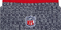 Patriots 2023 SIDELINE Knit Beanie Hat by New Era - 3rd View