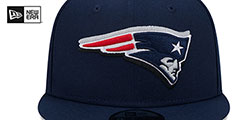 Patriots 2024 NFL DRAFT SNAPBACK Navy Hat by New Era - 3rd View