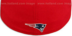 Patriots PROFILIN Red-Navy Fitted Hat by New Era - 3rd View