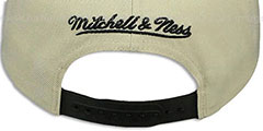 Penguins KNIT-WEAVE SNAPBACK Cream-Multi Hat by Mitchell and Ness - 3rd View