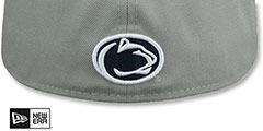 Penn State ALT NCAA TEAM-BASIC Grey Fitted Hat by New Era - 3rd View