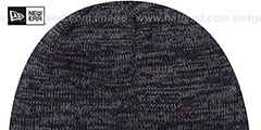 Penn State BEVEL Navy-Grey Knit Beanie Hat by New Era - 3rd View