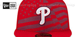 Phillies 2015 JULY 4TH STARS N STRIPES Hat by New Era - 3rd View