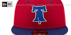 Phillies 2018 PROLIGHT-BP Red-Royal Fitted Hat by New Era - 3rd View