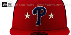 Phillies 2019 MLB ALL-STAR GAME Fitted Hat by New Era - 3rd View