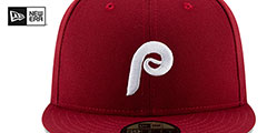 Phillies AC-ONFIELD ALTERNATE-2 Hat by New Era - 3rd View