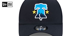 Phillies CITY CONNECT A-FRAME SNAPBACK Navy Hat by New Era - 3rd View