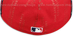 Phillies GELLIN Red-Royal Fitted Hat by New Era - 3rd View