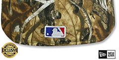 Phillies MLB TEAM-BASIC Realtree Camo Fitted Hat by New Era - 3rd View