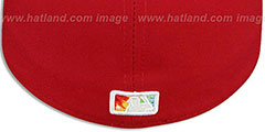 Phillies TYE-DYE INSIDER Red-Royal Fitted Hat by New Era - 3rd View