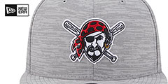 Pirates 2023 CLUBHOUSE Heather Grey Fitted Hat by New Era - 3rd View