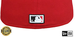 Pirates COOPERPACK Red-Black Fitted Hat by New Era - 3rd View