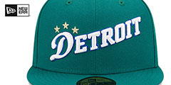 Pistons 22-23 CITY-EDITION Fitted Hat by New Era - 3rd View