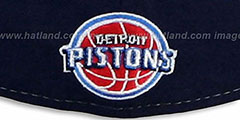 Pistons HERO-HCL Navy-Red Fitted Hat by New Era - 3rd View