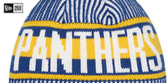 Pittsburgh STRIPED Knit Beanie Hat by New Era - 3rd View