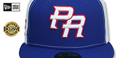 Puerto Rico 2023 WBC GAME MESH-BACK Hat by New Era - 3rd View