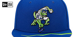 Quakes MILB MARVEL DEFENDERS Royal Fitted Hat by New Era - 3rd View