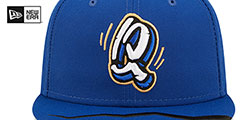 Quakes MILB ONFIELD HOME Royal Fitted Hat by New Era - 3rd View