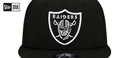 Raiders 2001 PRO BOWL SIDE-PATCH SNAPBACK Hat by New Era - 3rd View