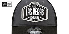 Raiders 2021 NFL TRUCKER DRAFT 940 SNAP Hat by New Era - 3rd View