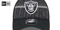 Raiders 2023 NFL 940 TRAINING CAMP STRETCH SNAP Hat by New Era - 3rd View